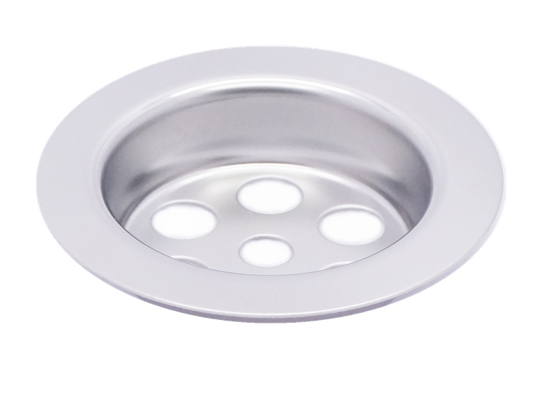 Matel mirro polido aço inoxidável poroso Sink Strainer