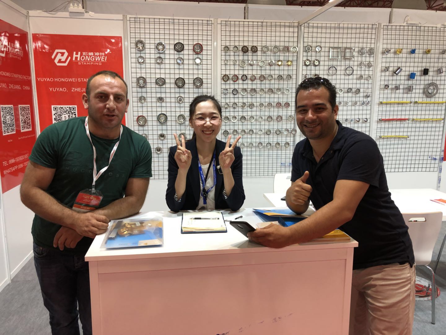 Wir sind in 2018 Türkei Messe…..