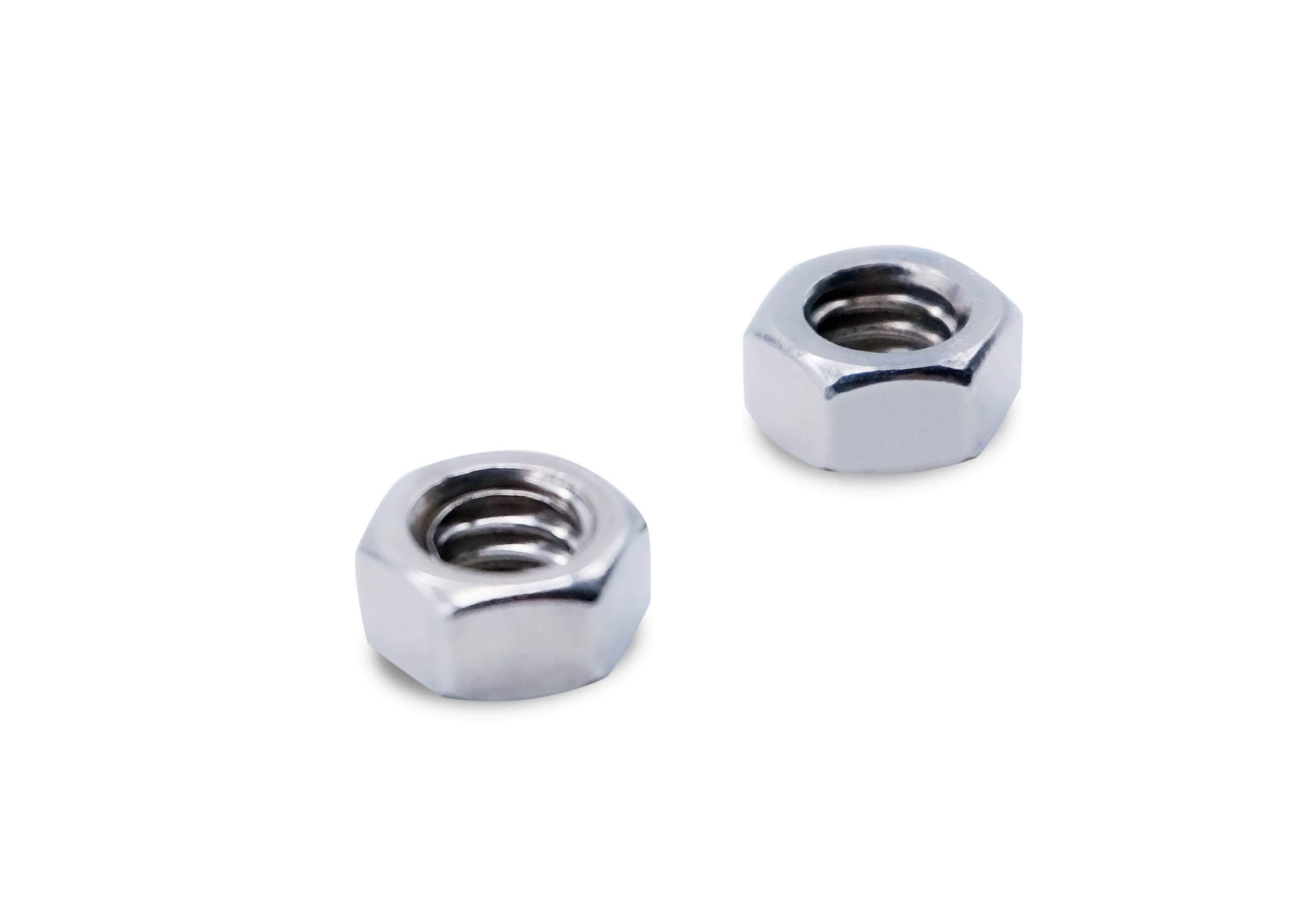 Stainless steel hardware M6 nut